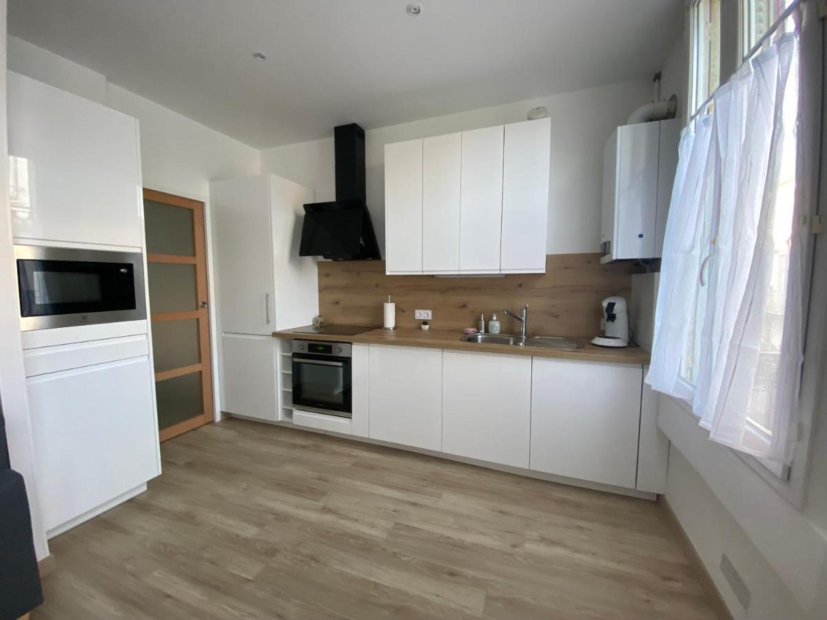 Appartement Luxueux Renove Avec Balcon & Garage Troyes Buitenkant foto